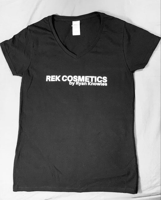 REK Cosmetics by Ryan Knowles V-neck Women's T-shirt | REK Cosmetics by REK Cosmetics