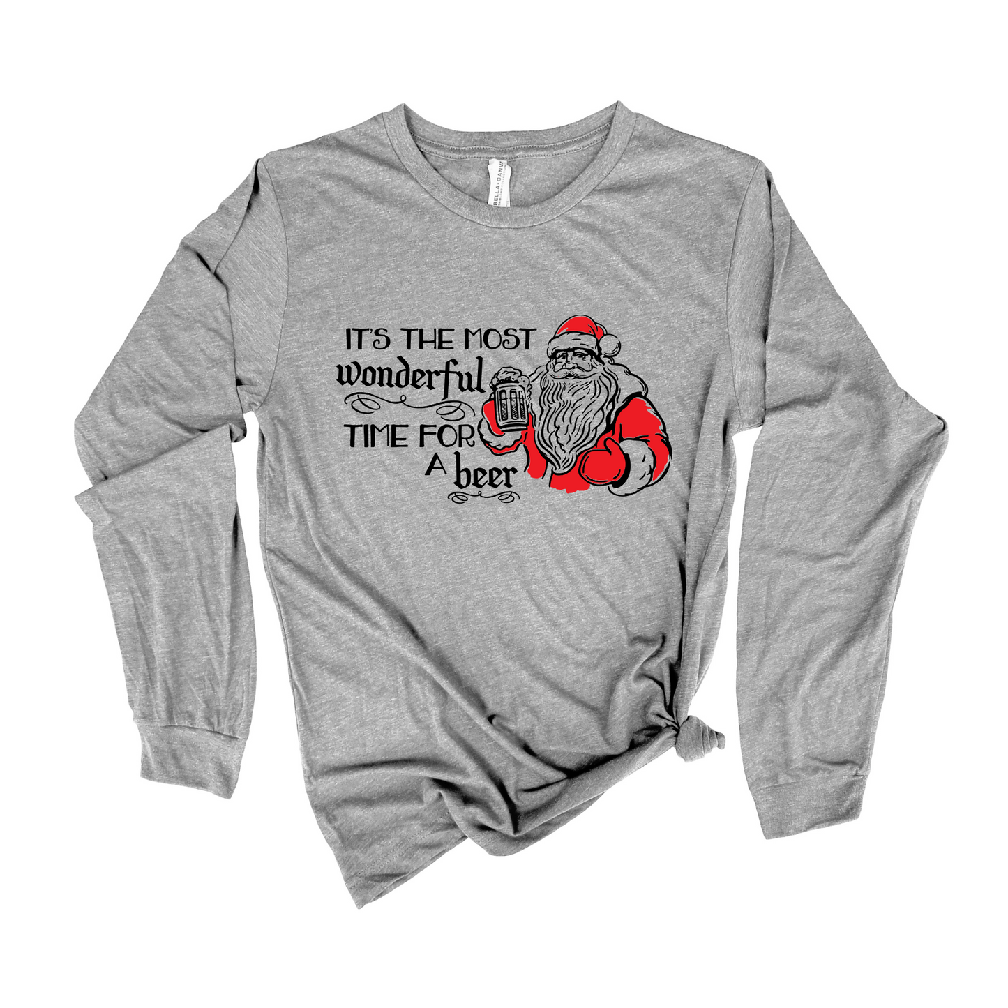 Christmas Drinking Long Sleeve Christmas Shirt, Festive Holiday 160 *UNISEX FIT* by 208 Tees