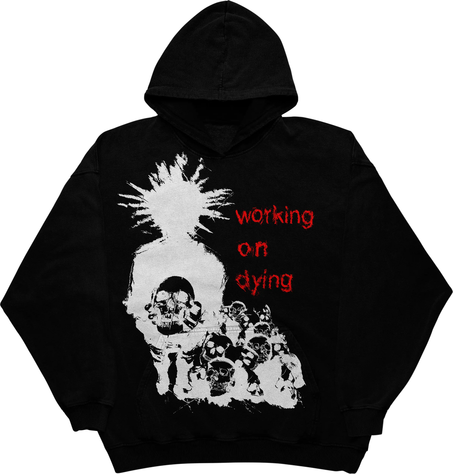 Working On Dying Hoodie by WorksOfMadness