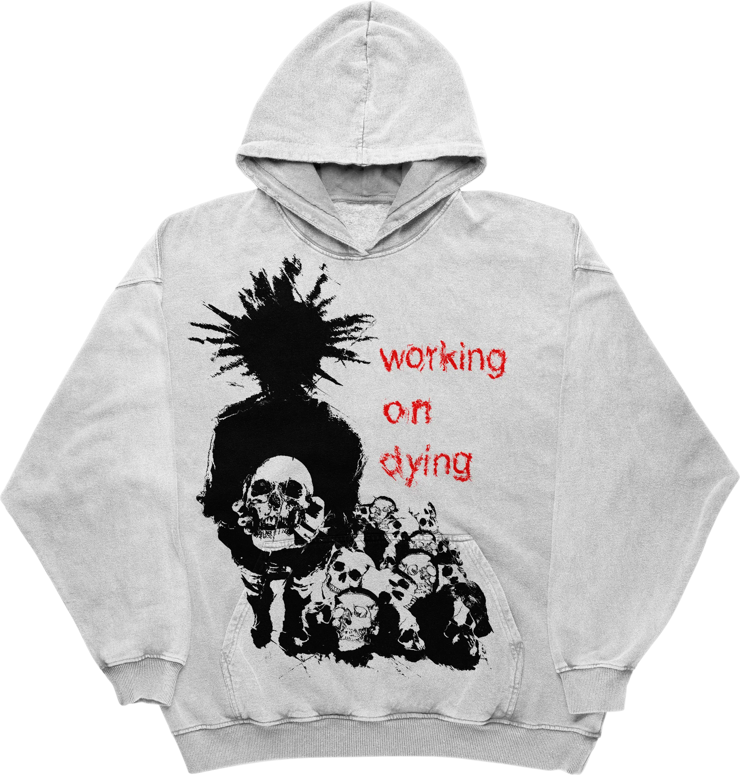 Working On Dying Hoodie by WorksOfMadness