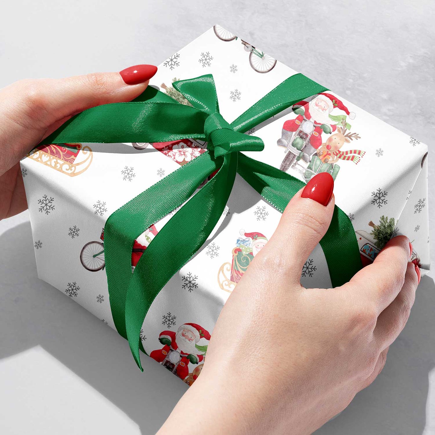 Santa Delivery Christmas Gift Wrap by Present Paper