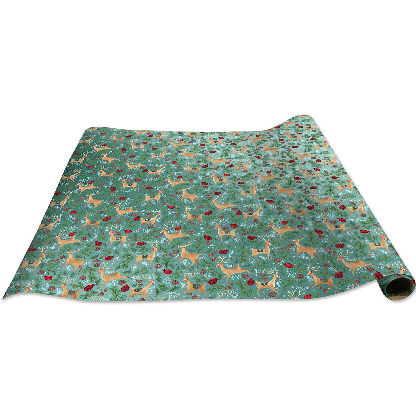 Reindeer Tapestry Christmas Gift Wrap by Present Paper