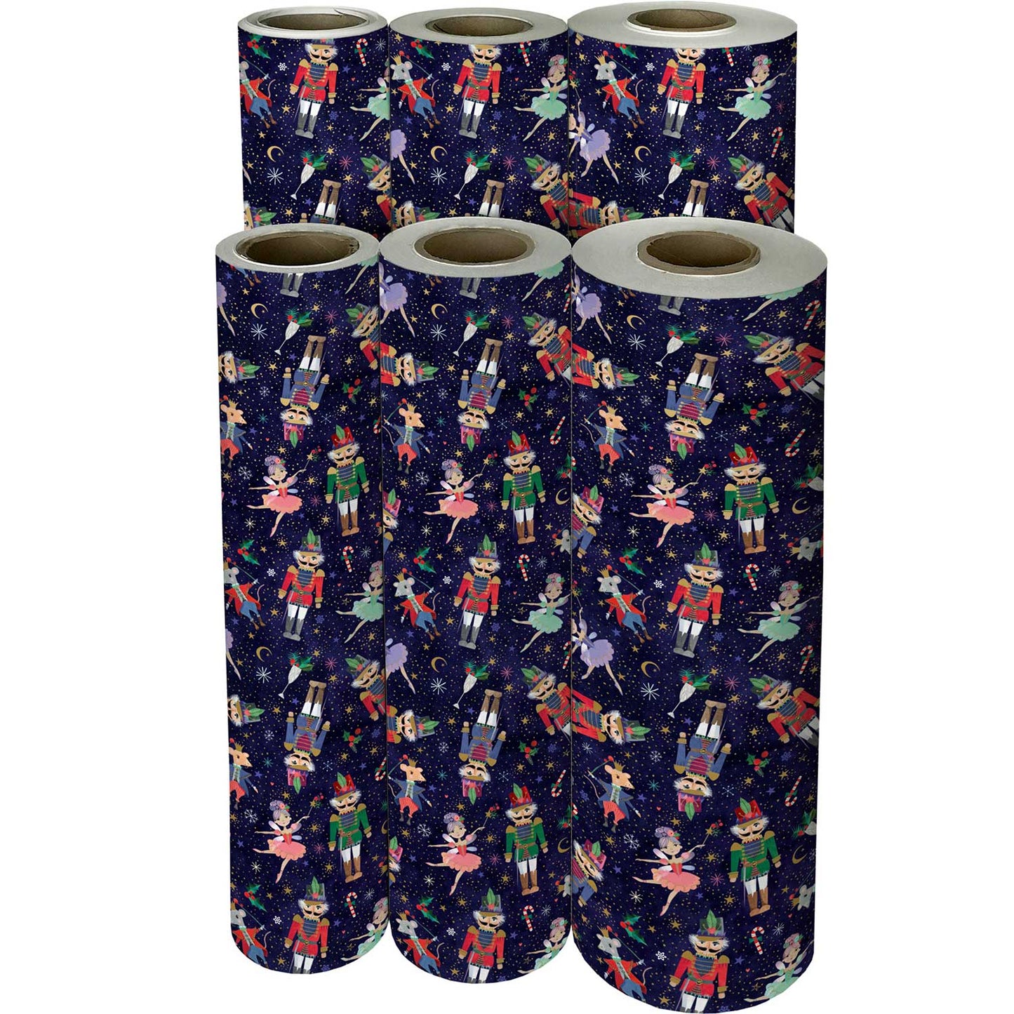 Nutcracker Ballet Christmas Gift Wrap by Present Paper