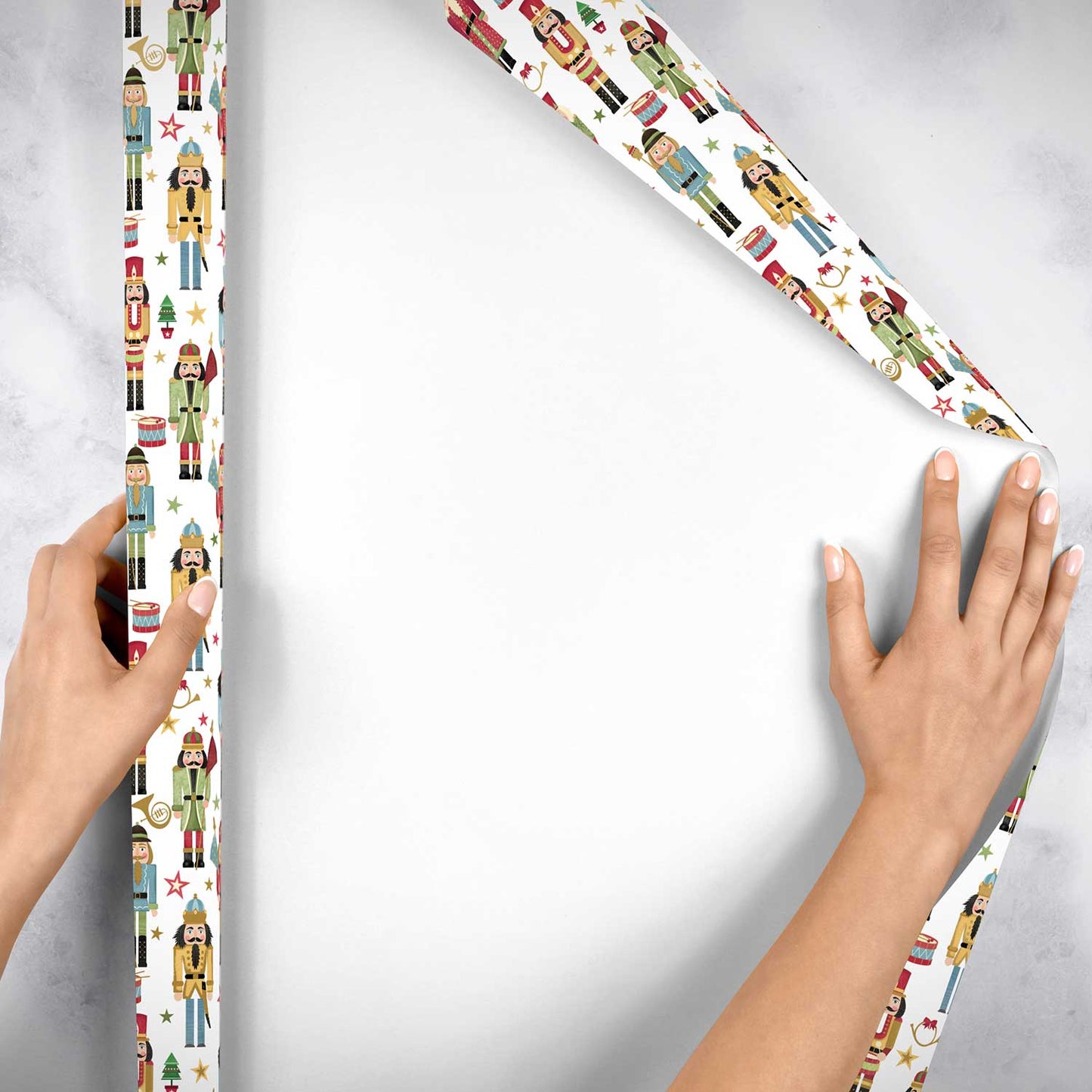 Nutcracker Christmas Gift Wrap by Present Paper