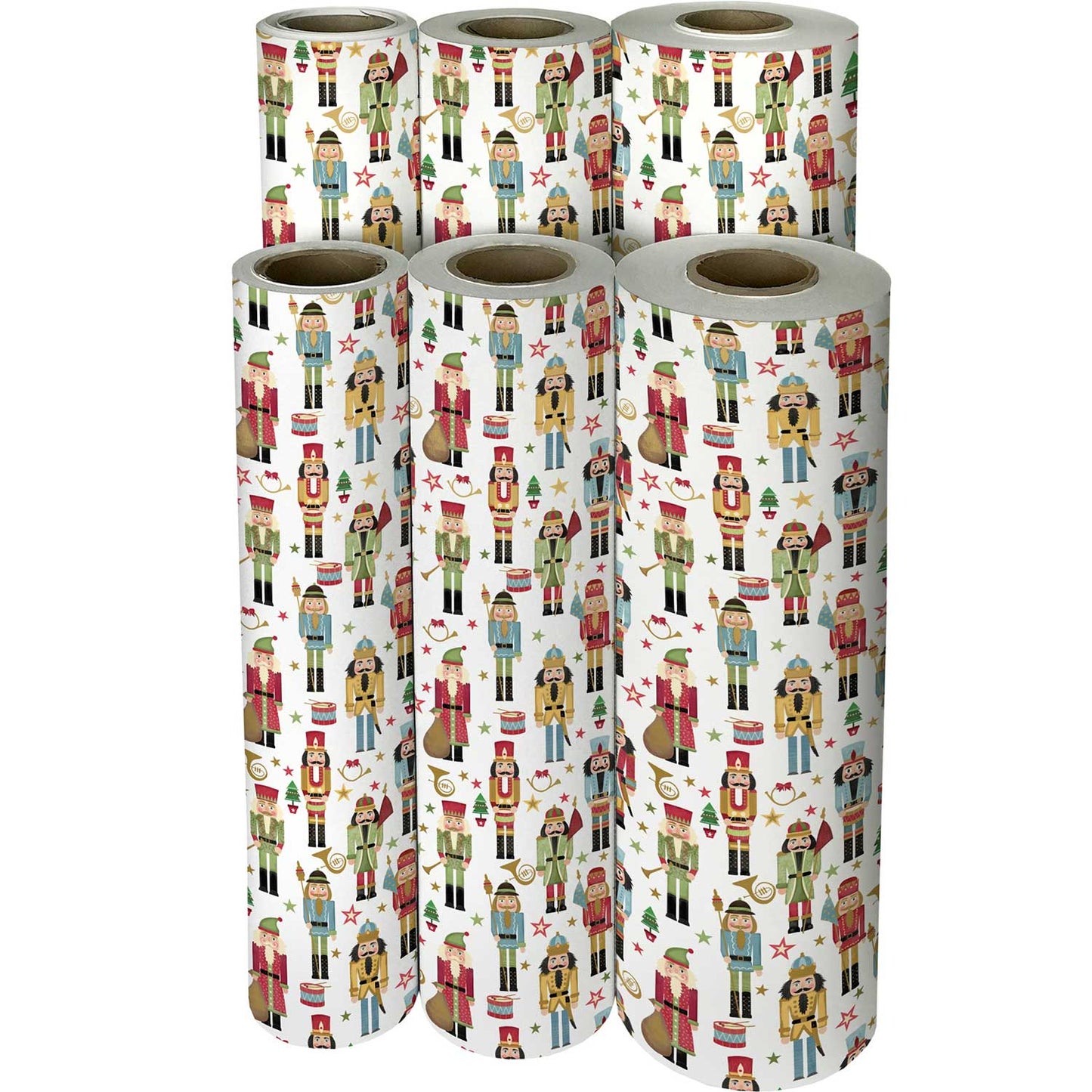 Nutcracker Christmas Gift Wrap by Present Paper