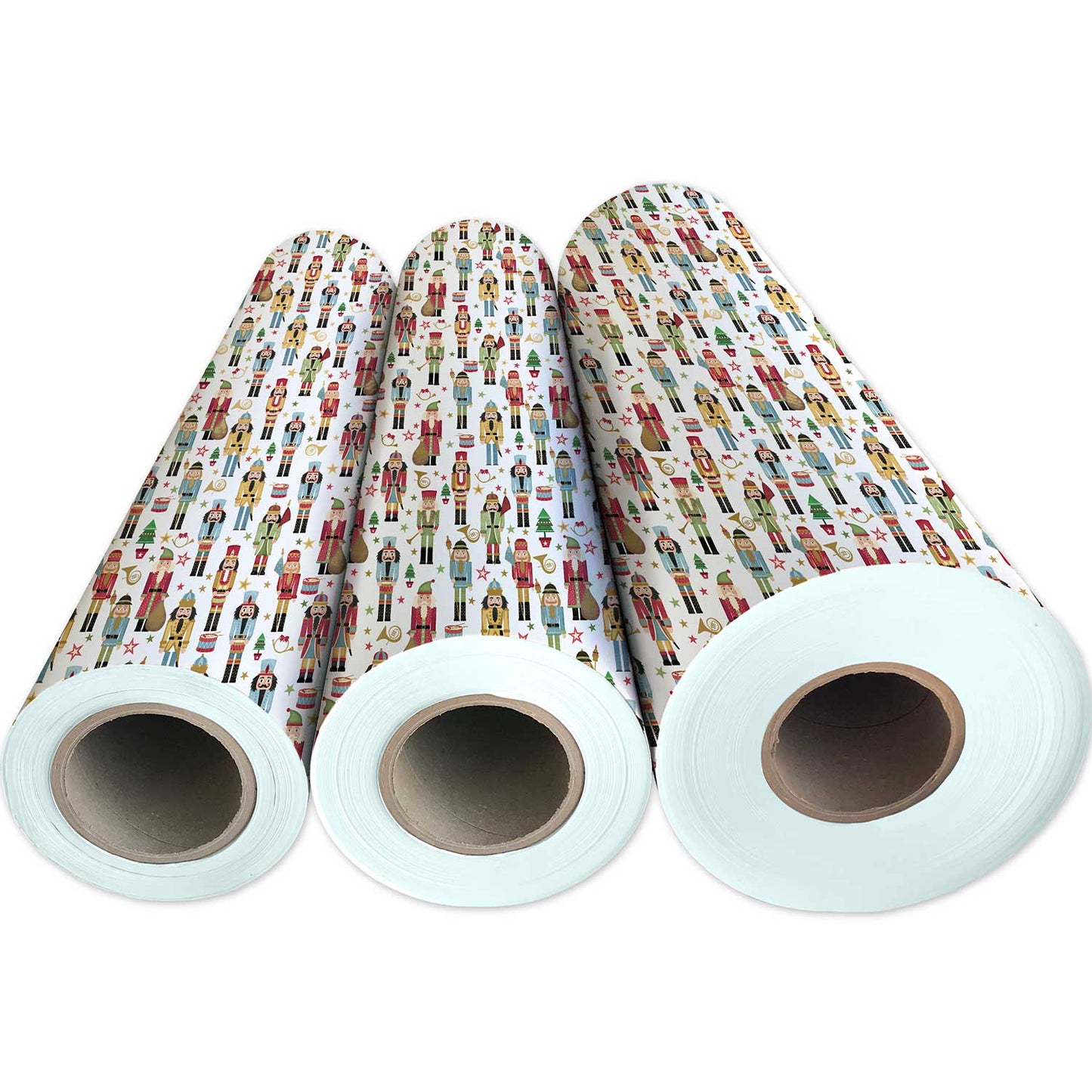 Nutcracker Christmas Gift Wrap by Present Paper