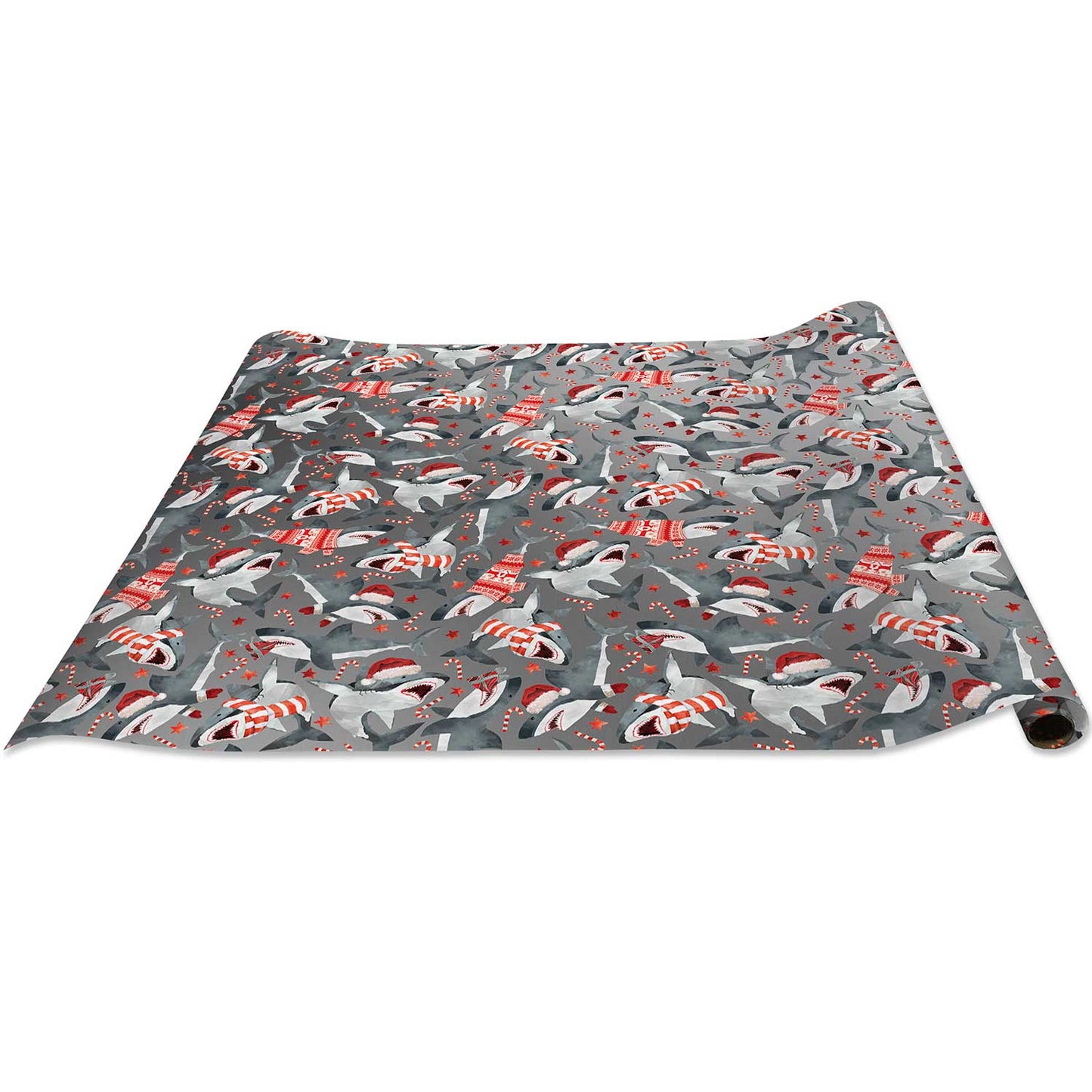 Sharks Christmas Gift Wrap by Present Paper