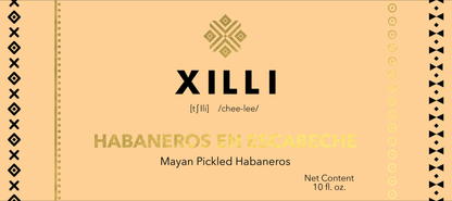 Xilli Habaneros en Escabeche Case - 12 Jars x 10 oz by Farm2Me