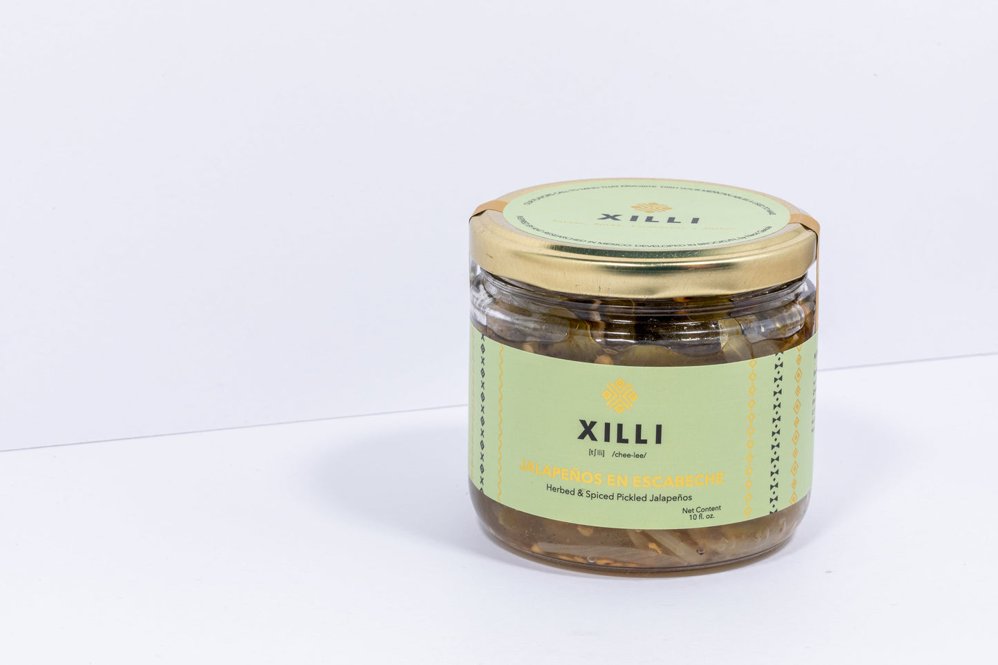 Xilli Jalapeños en Escabeche Case - 12 Jars x 10 oz by Farm2Me