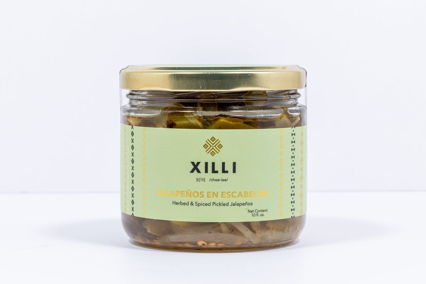 Xilli Jalapeños en Escabeche Case - 12 Jars x 10 oz by Farm2Me