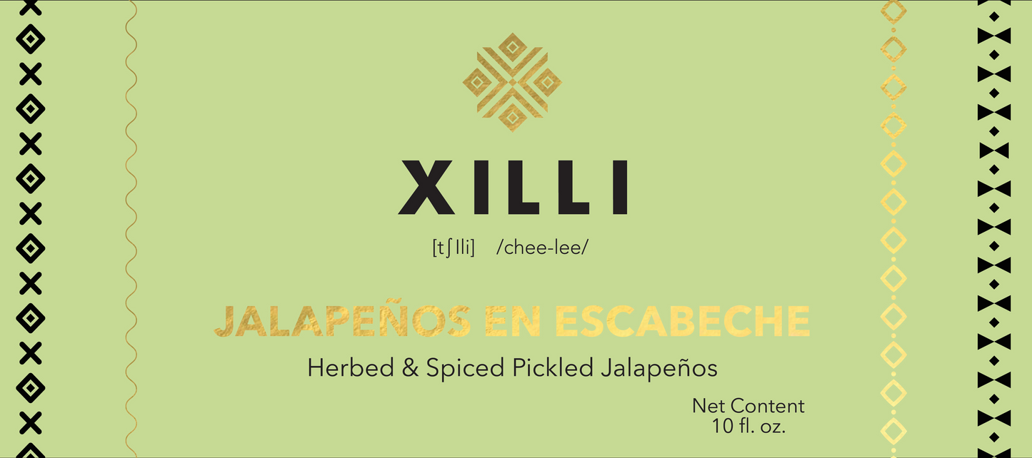 Xilli Jalapeños en Escabeche Case - 12 Jars x 10 oz by Farm2Me