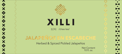 Xilli Jalapeños en Escabeche Case - 12 Jars x 10 oz by Farm2Me