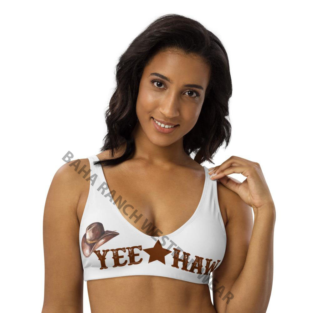 Yeehaw Bikini Top by Baha Ranch Western Wear