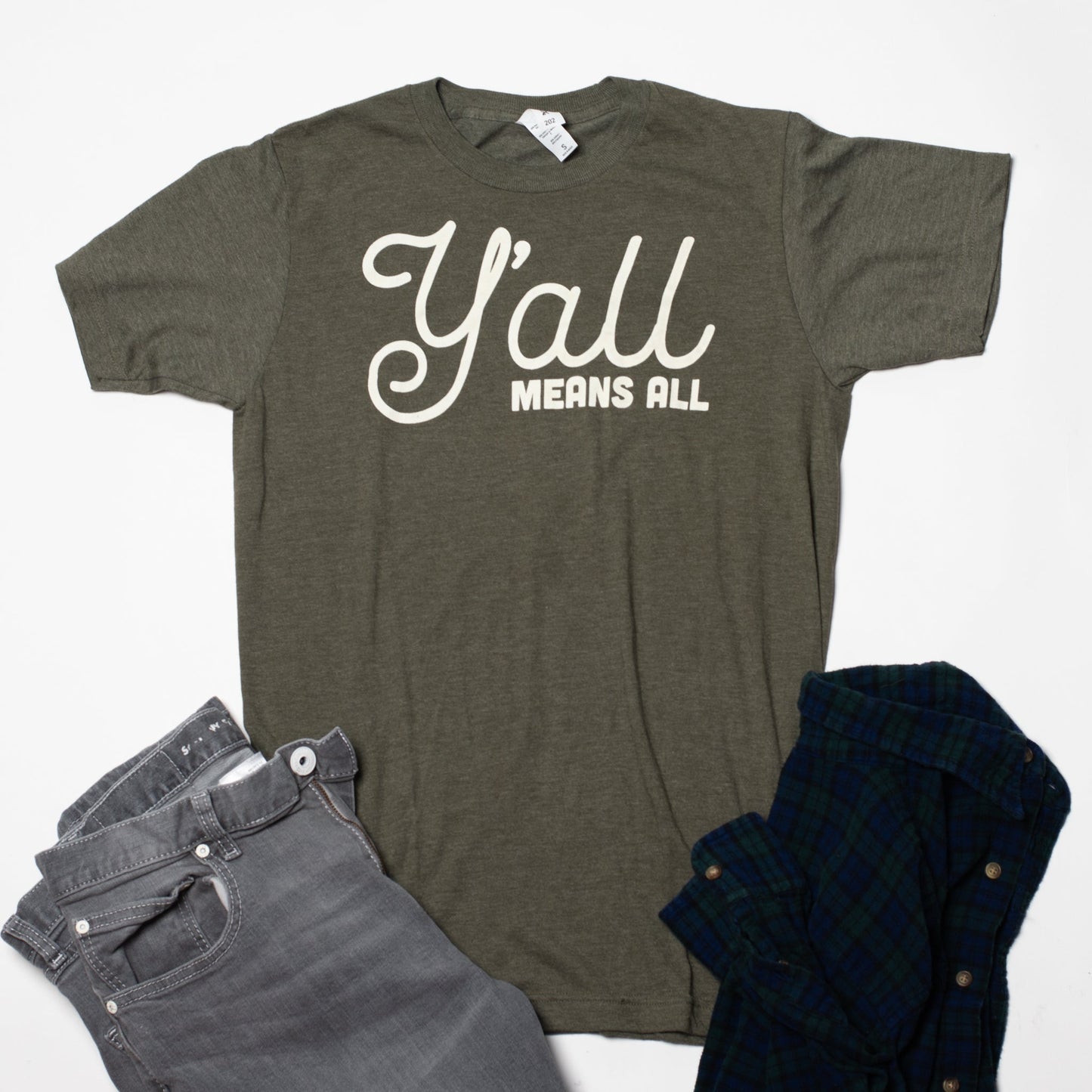 Y'all Means All Tee by Music City Creative