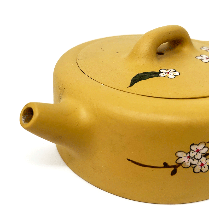 Yellow Flower Yixing Teapot Set by Tea and Whisk