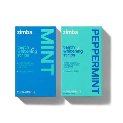 Teeth Whitening Strips Duo by Zimba Whitening