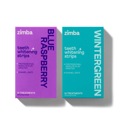 Teeth Whitening Strips Duo by Zimba Whitening