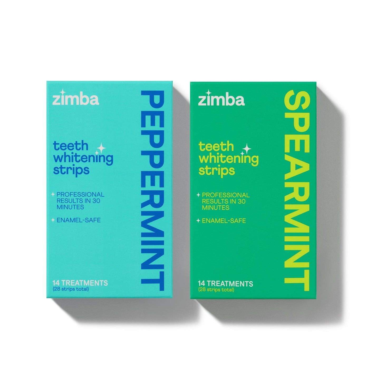 Teeth Whitening Strips Duo by Zimba Whitening