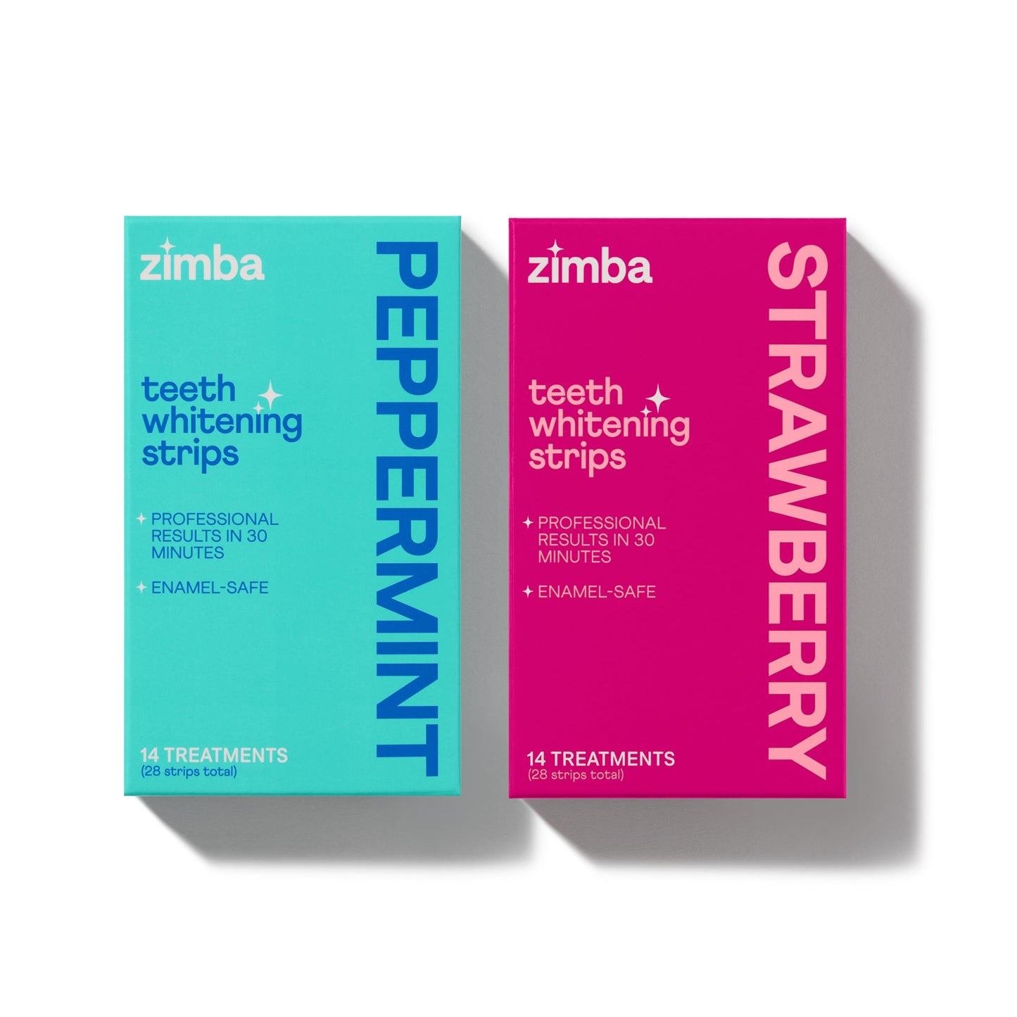 Teeth Whitening Strips Duo by Zimba Whitening