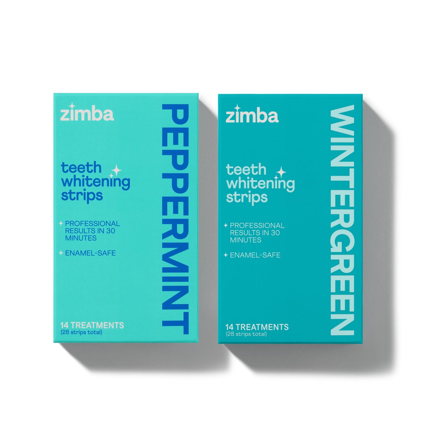 Teeth Whitening Strips Duo by Zimba Whitening