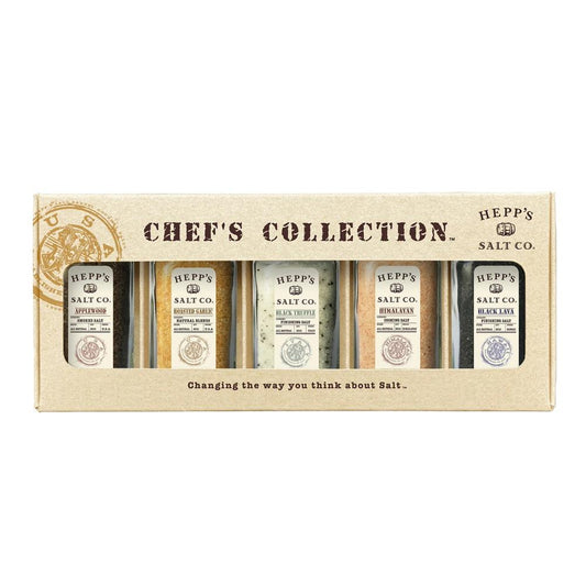 Hepp's salt Co. - 'Chef's Collection' Gift Box (5CT) by The Epicurean Trader