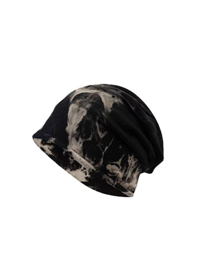 Normcore Keep Warm Tie-Dyed Hats&Caps by migunica