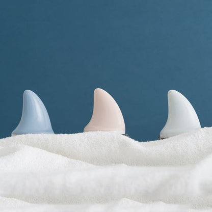 Cute Shark-Fin Pan Scrubber (with 5 scrub refills)