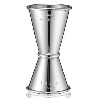 Viski - 0.5OZ/0.75OZ Stainless-Steel Jigger (1CT) by The Epicurean Trader