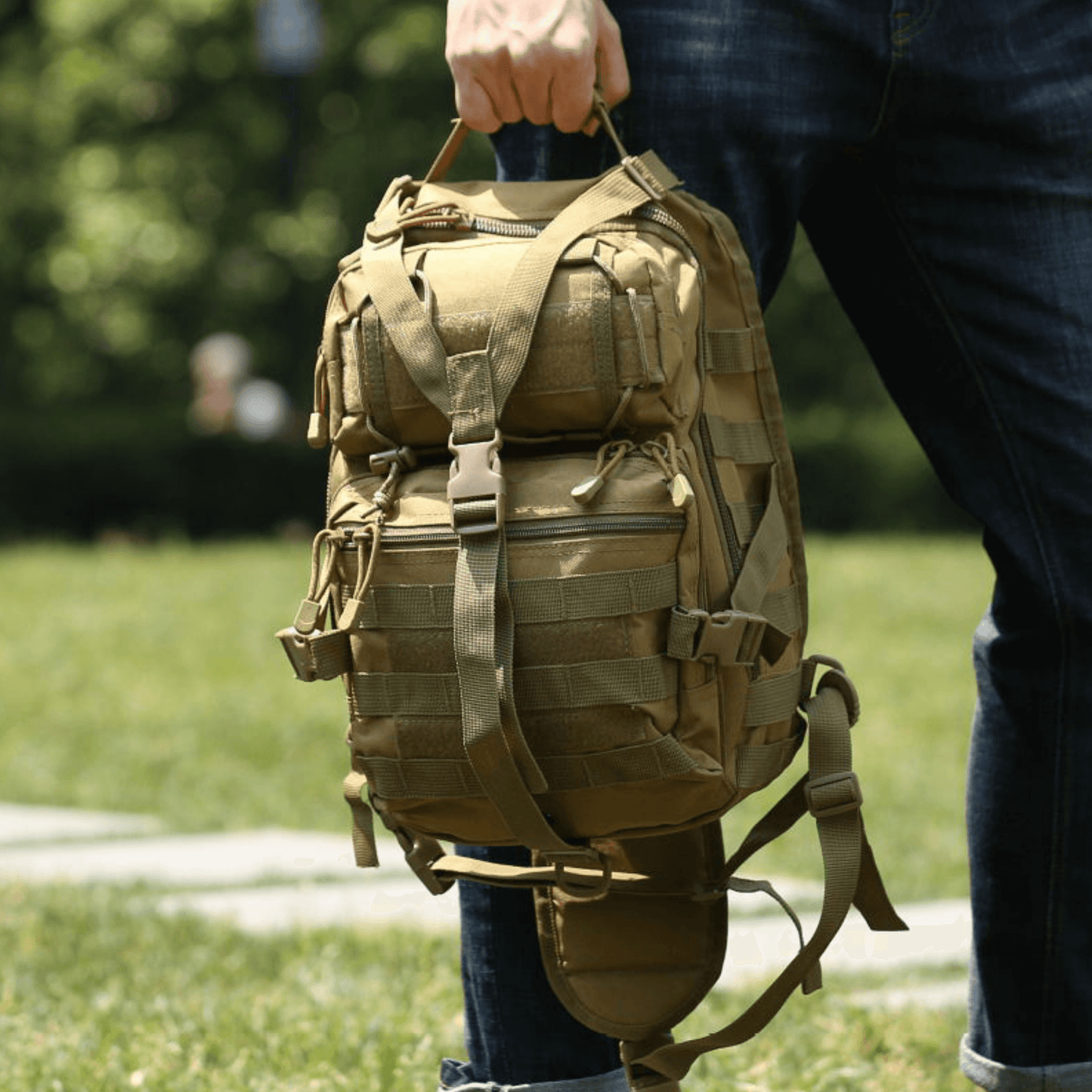 Tactical Medium Sling Range Bag by Jupiter Gear