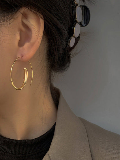 Normcore Geometric Matte Earrings by migunica