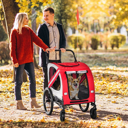 2-In-1 Pet Bike Trailer Stroller by Furr Baby Gifts