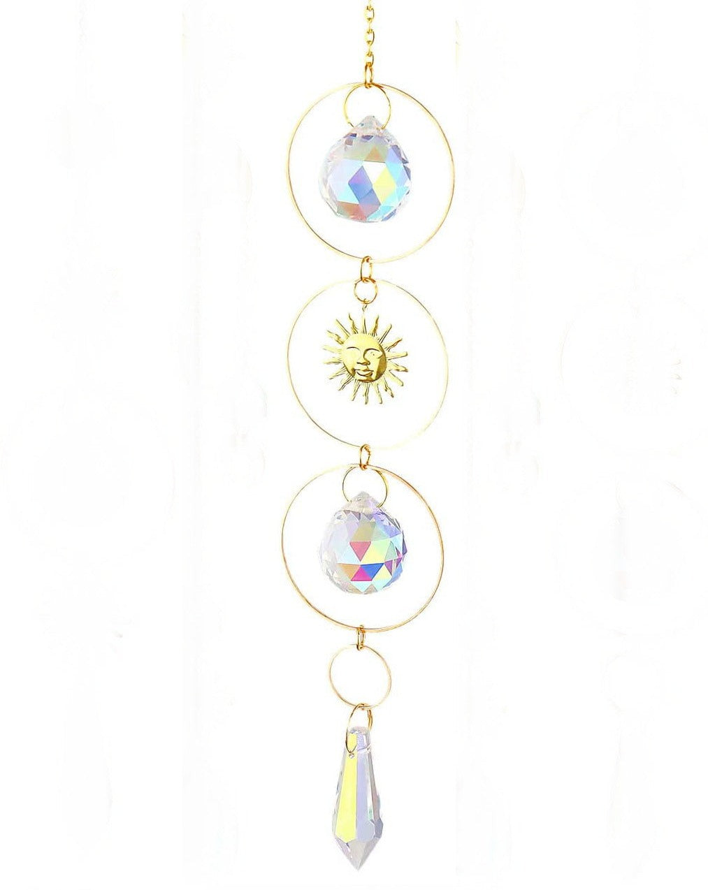 Smile Suncatcher Crystal Prisms by Fashion Hut Jewelry