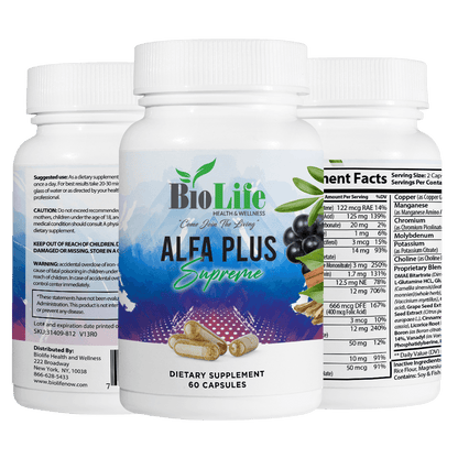 Alfa Plus Supreme Capsules by Biolife