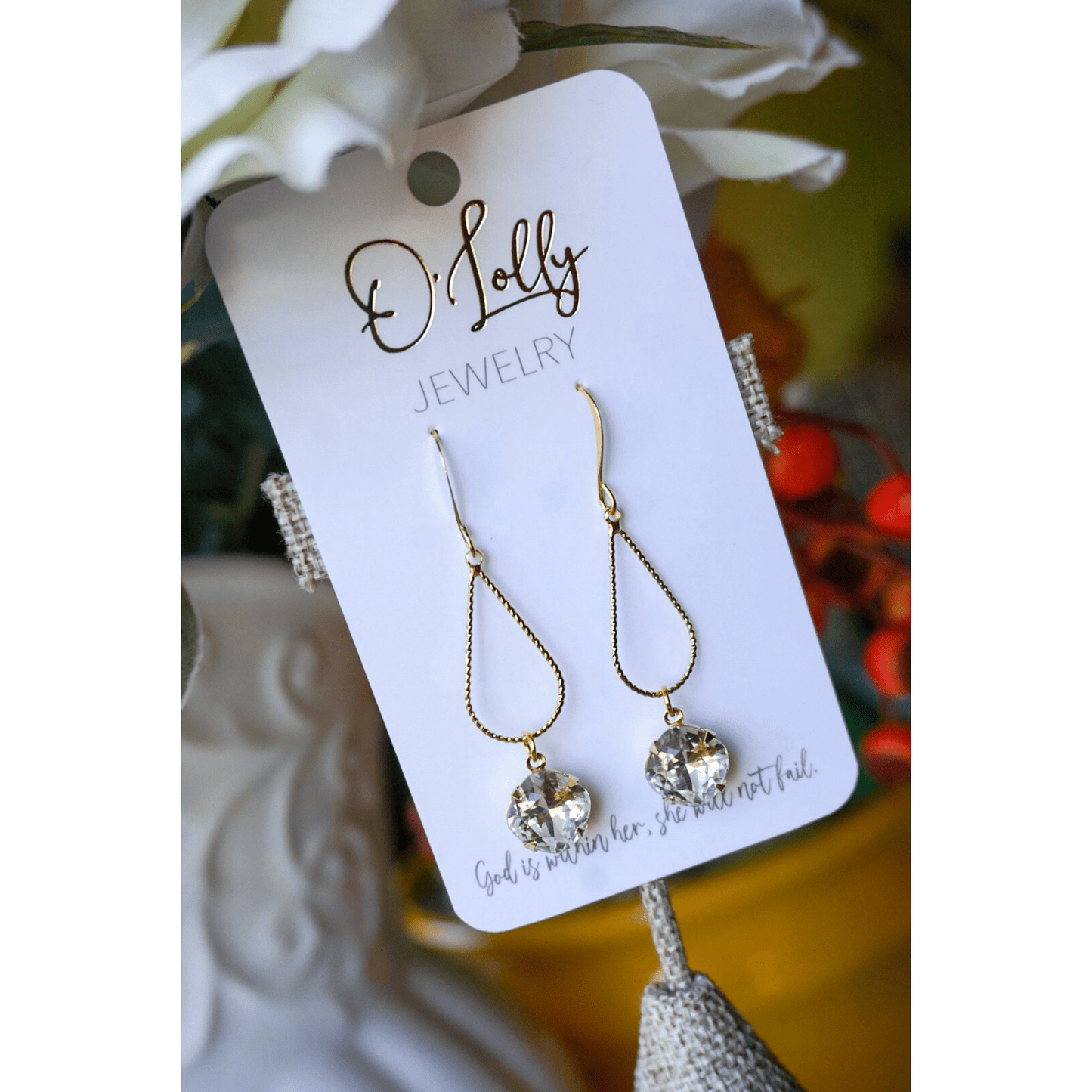 O'Lolly "Alison" Earrings by Fashion Hut Jewelry