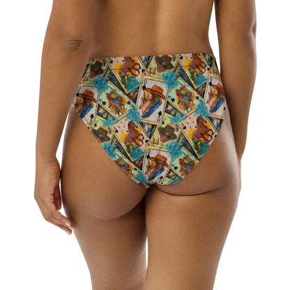 Yeehaw Feelin' Lucky Cowgirl Bikini Bottom by Baha Ranch Western Wear