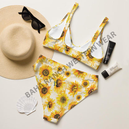 Yeehaw Sunflower Bikini by Baha Ranch Western Wear