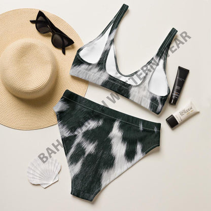 Yeehaw Cow Print Bikini by Baha Ranch Western Wear