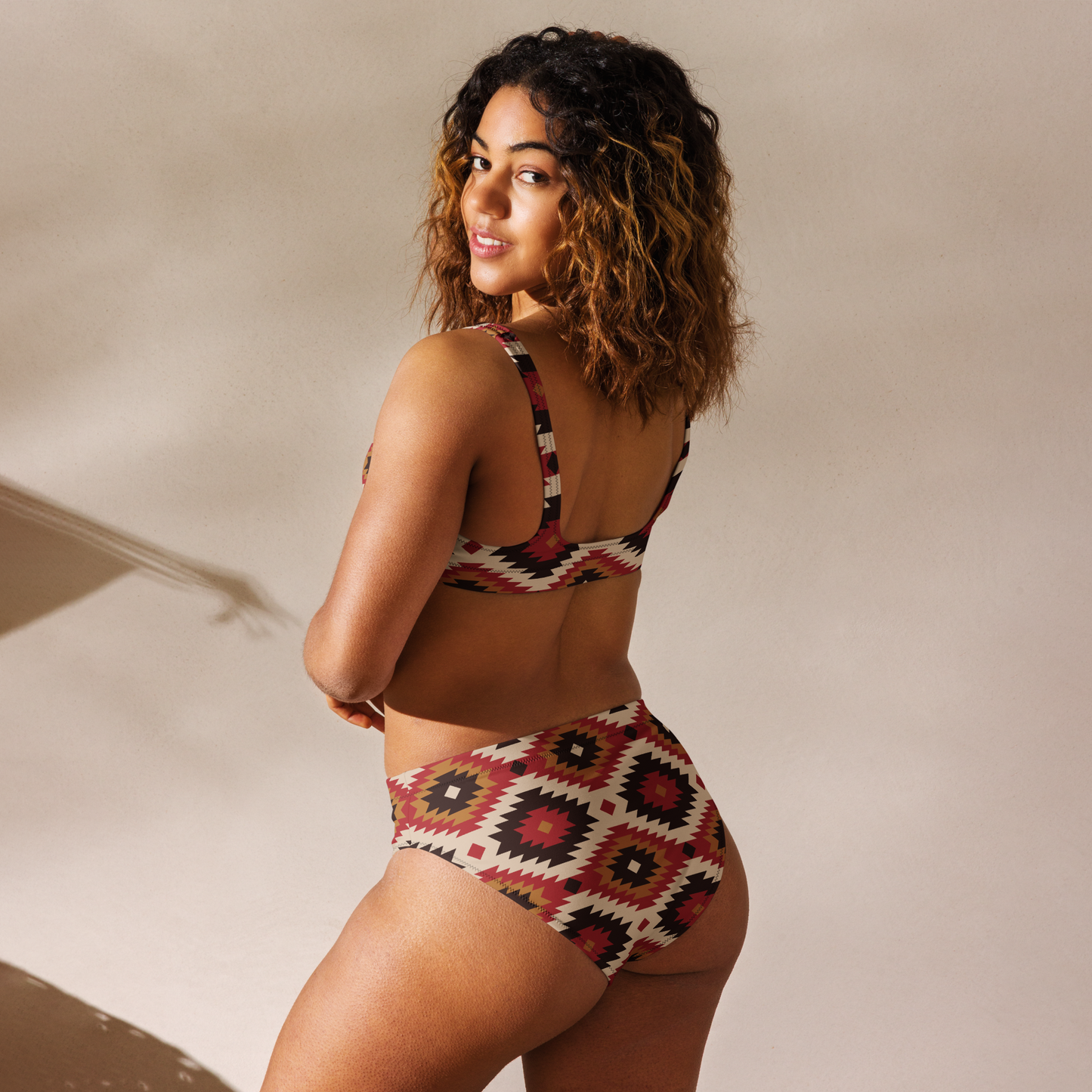 Yeehaw Rust Aztec Bikini by Baha Ranch Western Wear