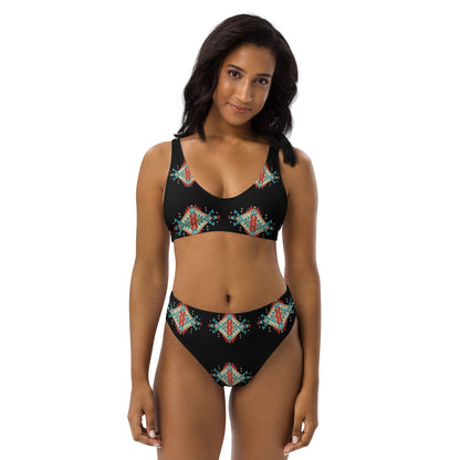 Yeehaw Black Aztec Bikini by Baha Ranch Western Wear