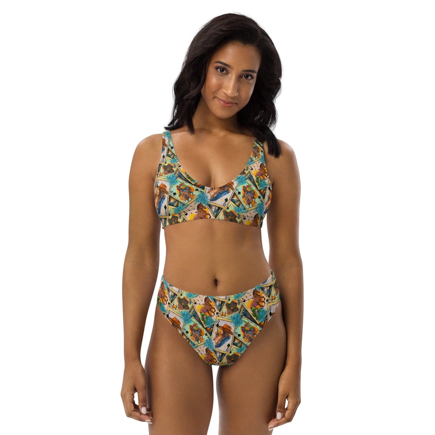 Yeehaw Feelin' Lucky Bikini by Baha Ranch Western Wear