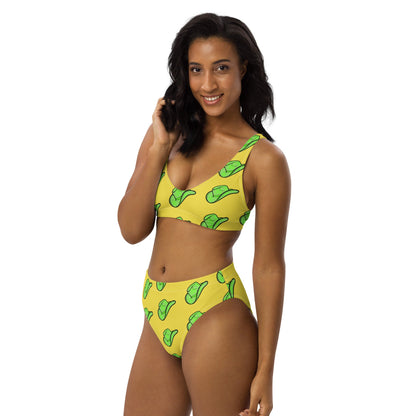 Yeehaw Green Hat Bikini by Baha Ranch Western Wear