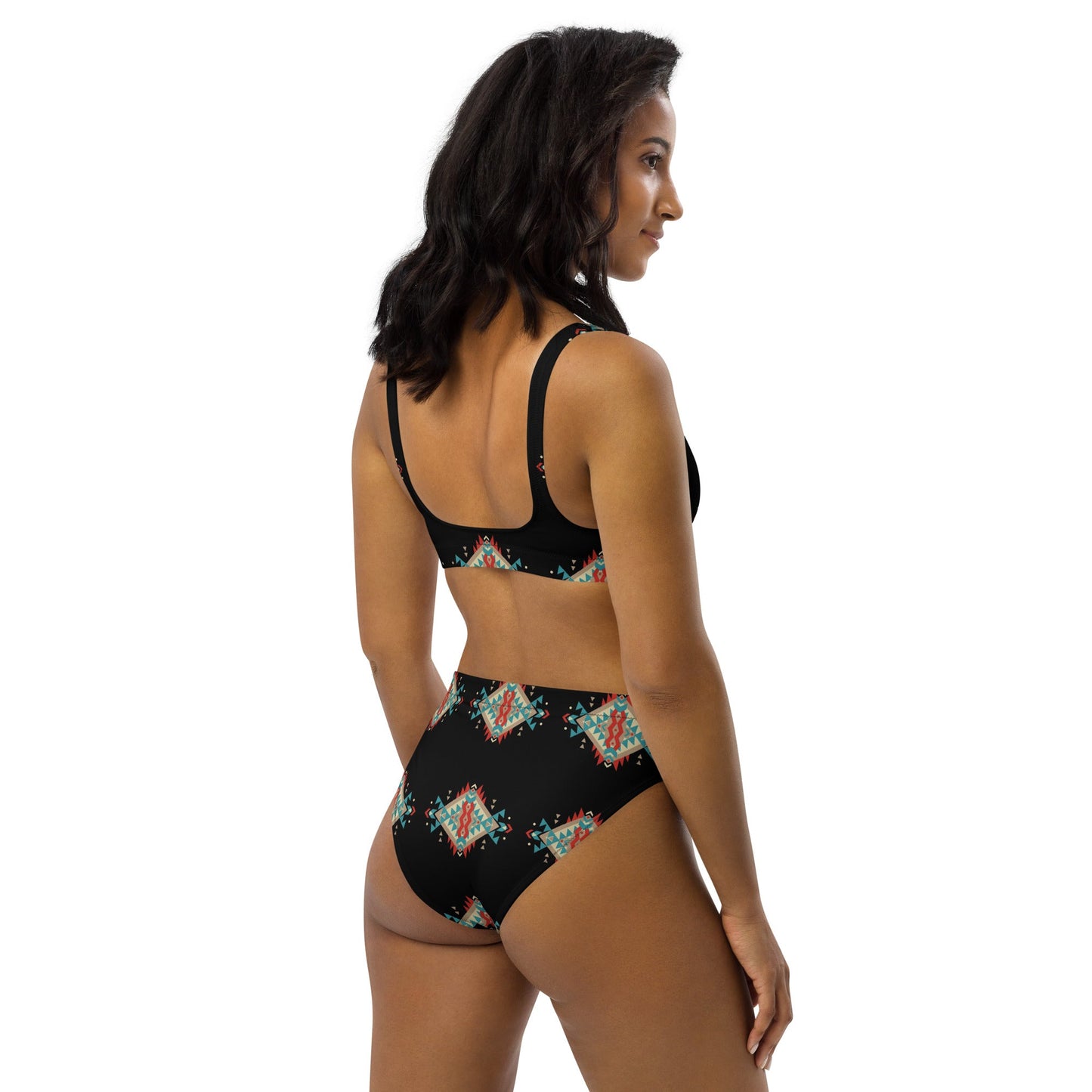 Yeehaw Black Aztec Bikini by Baha Ranch Western Wear