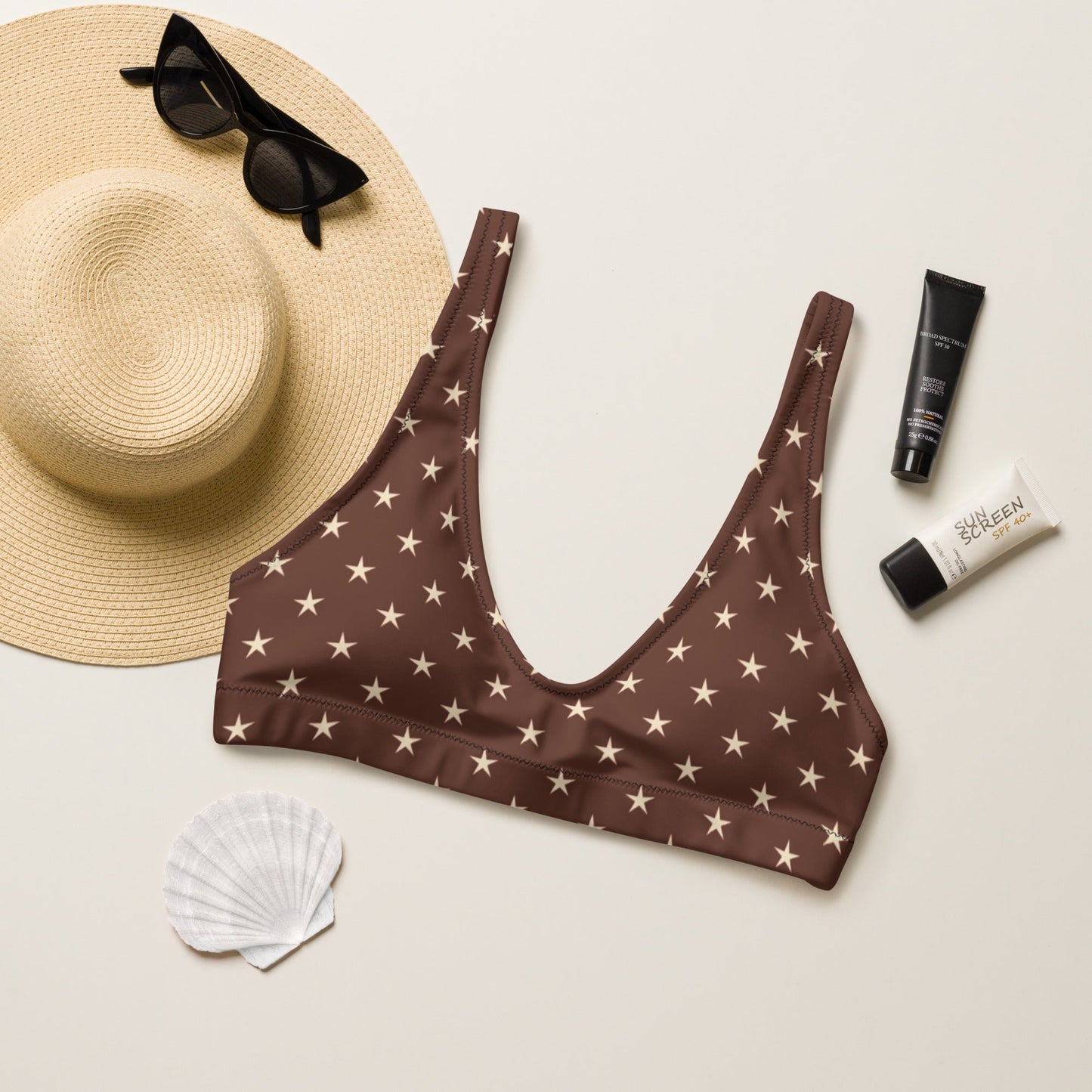 Yeehaw Little Stars Bikini Top by Baha Ranch Western Wear