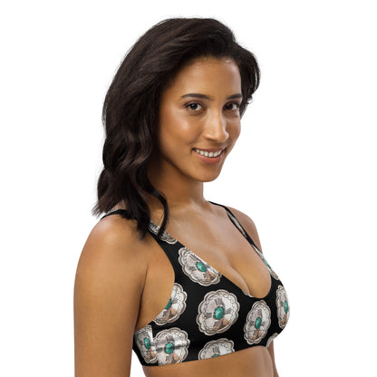 Yeehaw Concho Crazy Bikini Top by Baha Ranch Western Wear