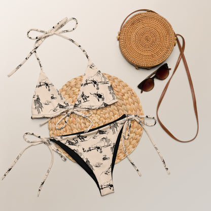 Yeehaw Cowboy Ranch String Bikini by Baha Ranch Western Wear