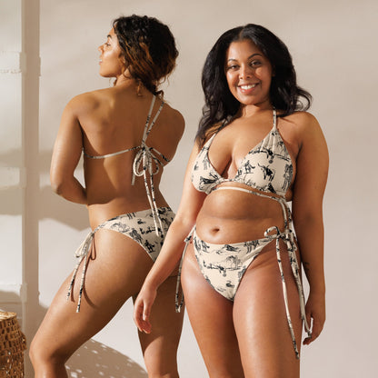 Yeehaw Cowboy Ranch String Bikini by Baha Ranch Western Wear