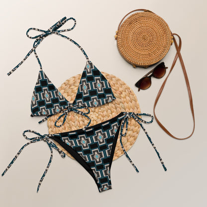 Yeehaw Southwest Cross String Bikini by Baha Ranch Western Wear