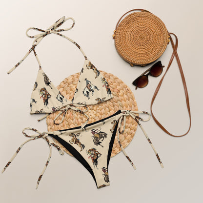 Yeehaw Vintage Cowgirl String Bikini by Baha Ranch Western Wear