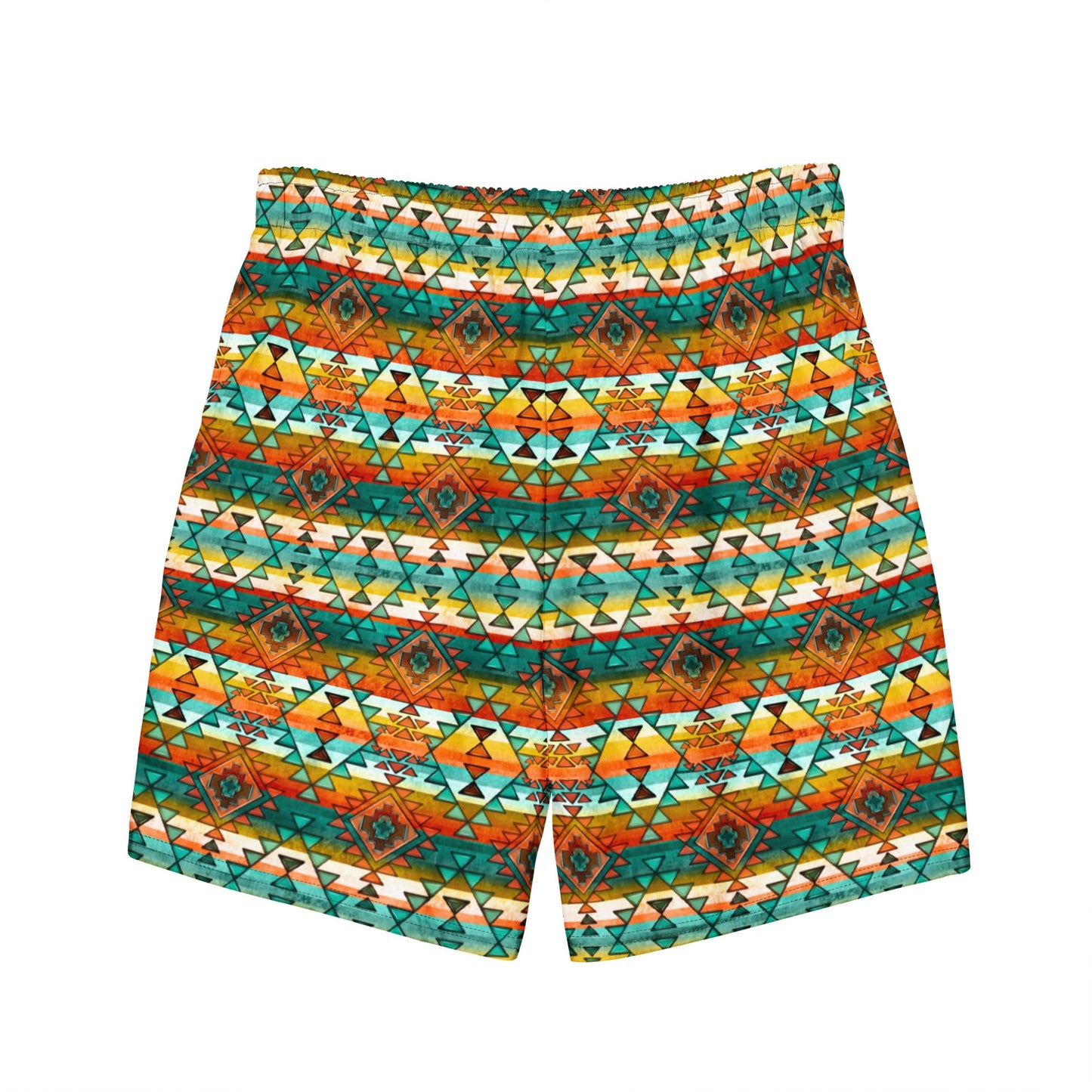 Yeehaw Native Aztec Men's Swim Trunks by Baha Ranch Western Wear