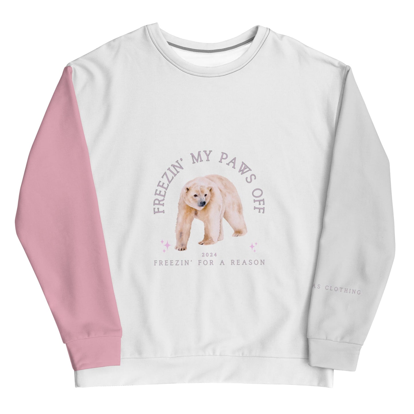 Women's Polar Bear Plunge Sweatshirt by Tropical Seas Clothing